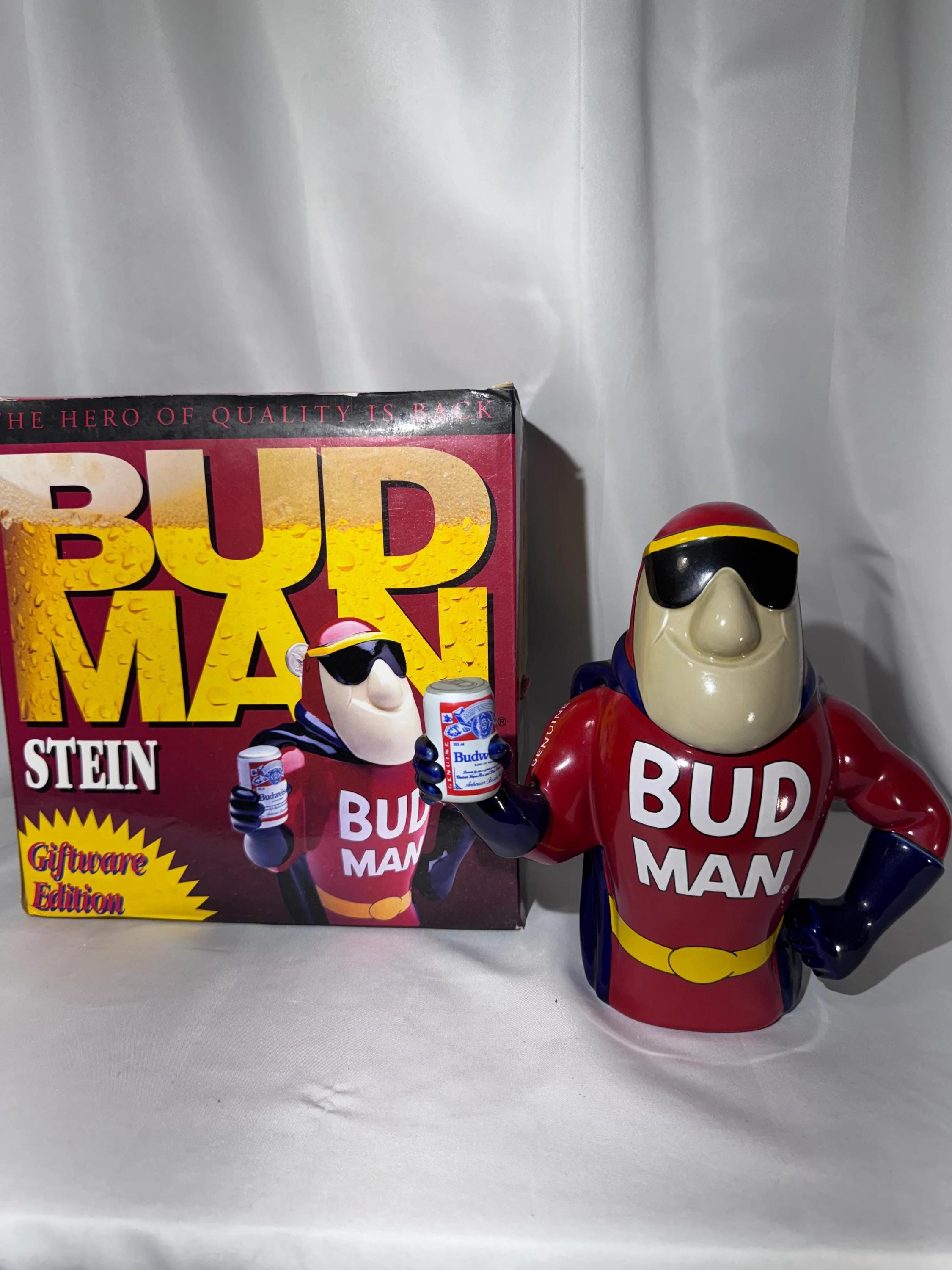 Budweiser Bud Man - Etsy