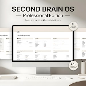 Notion Work OS Template 2027, Meeting Notes, Decision Log & Knowledge Hub