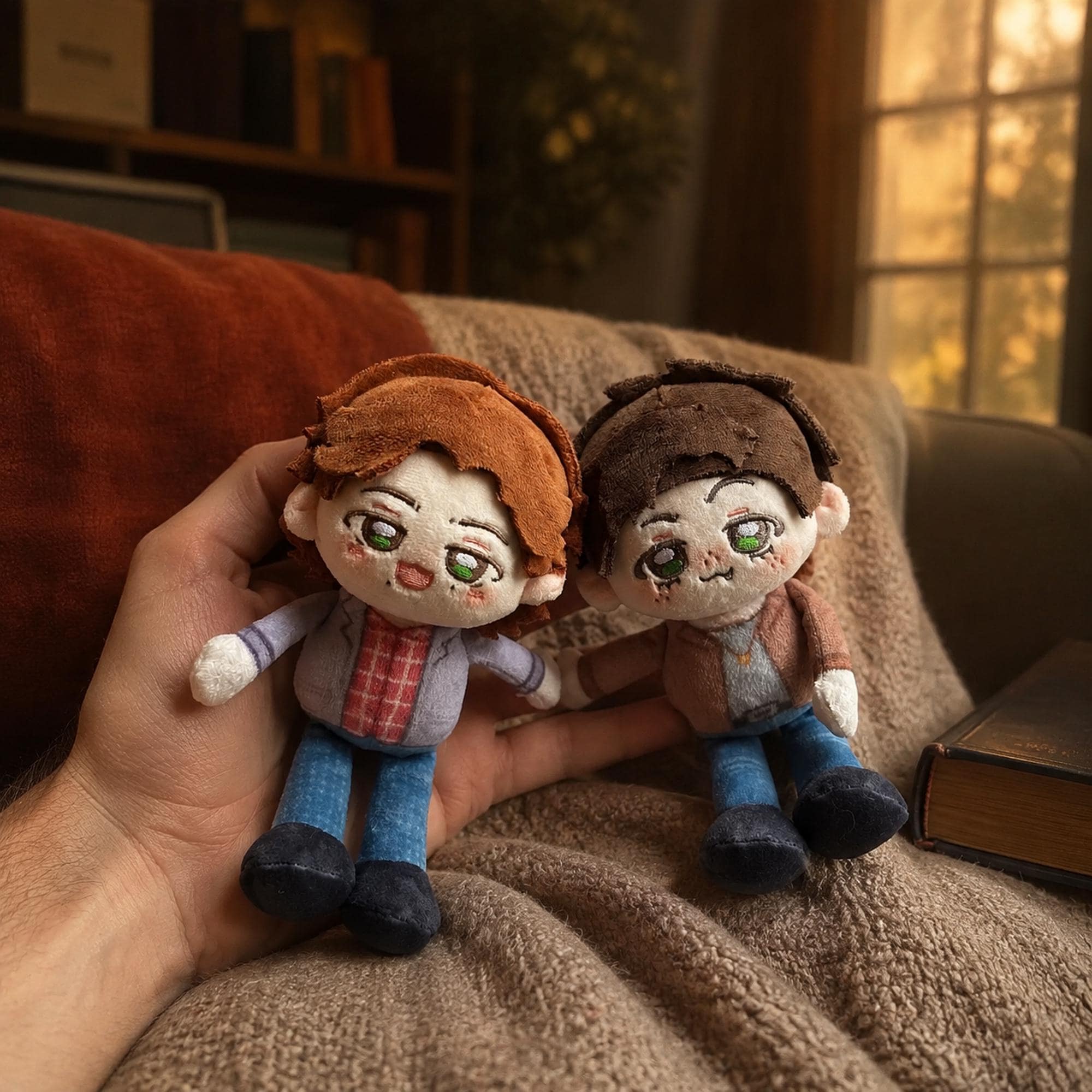 Supernatural plushy - Etsy 日本