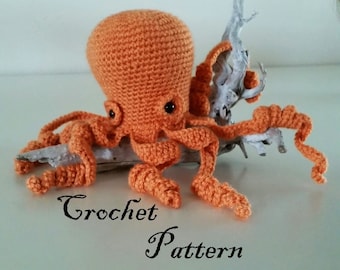 Olli Octopus Crochet PATTERN PDF - Amigurumi Octopus