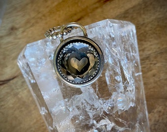 Signet and Quartz Customizable Charm