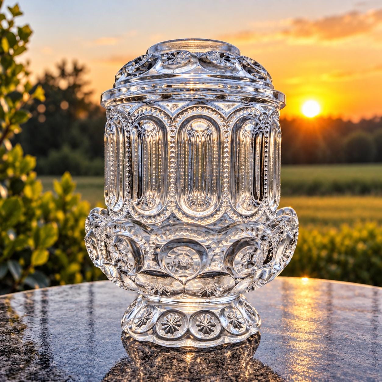 Antique German Crystal - Etsy
