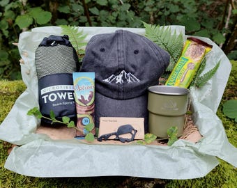 Hiking Gift Box – Outdoor Adventure Gift for Hikers | Hiking Gift for Him | Walking Gift Set | Gift for Hiker