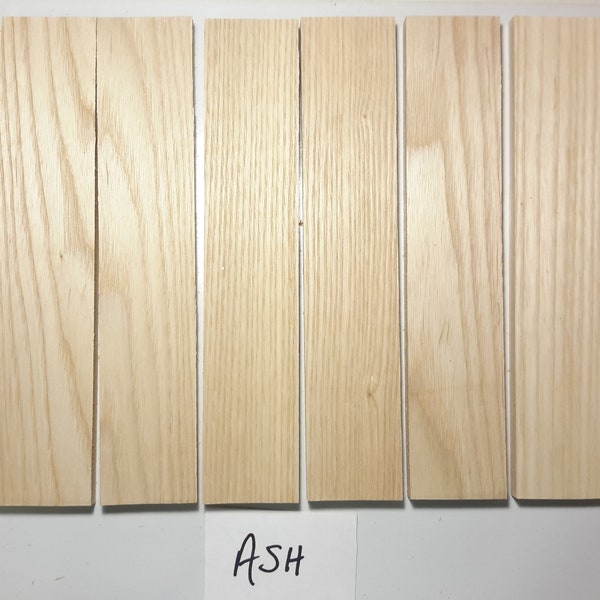 Ash  Knife Scales, Craft Wood Slabs, Thin Stock Wood,  1/4", 5/16", 3/8"  Thicknesses