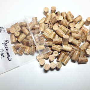Reclaimed Mixed Oak Tapered Wood plugs