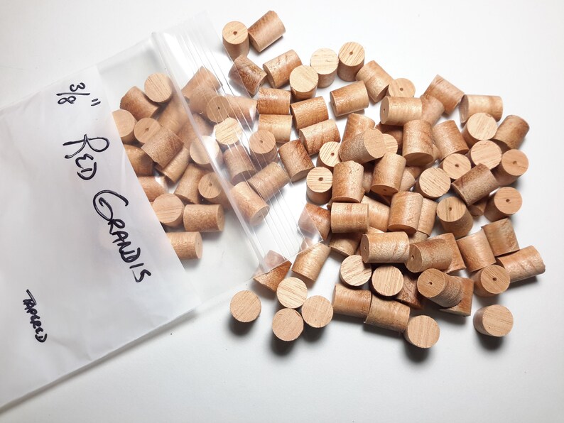 Lyptus Tapered Wood plugs Red Grandis