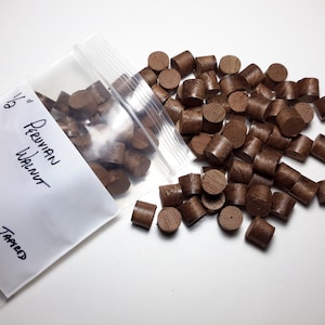 Peruvian Walnut Tapered Wood plugs