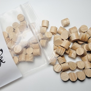 Red Oak Tapered Wood plugs