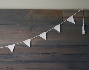 Crochet Pattern - Bunting Banner - Instant Download