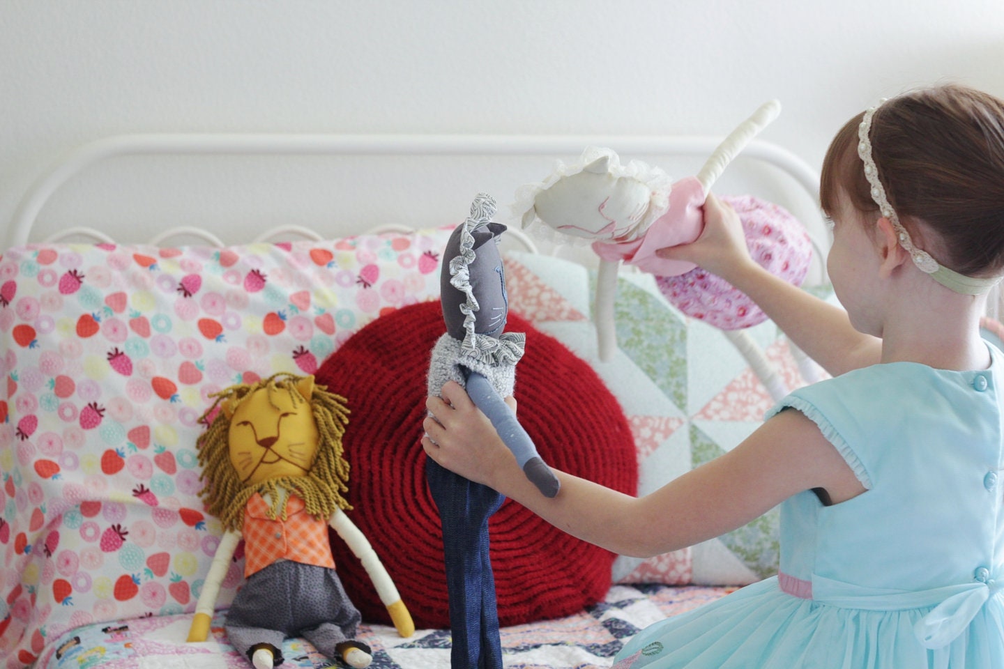 Lion Stuffed Animal Pattern FIVE Clothing Patterns Instant Download