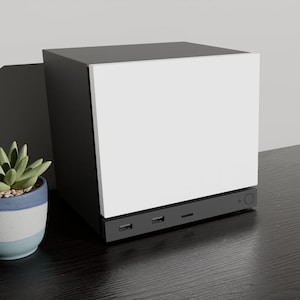 Original Stark White Polymer Faceplate for Steam Machine