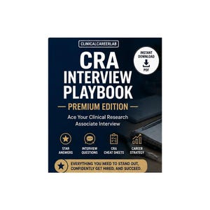 Intervjuhandbok för CRA | Förberedelser för klinisk forskningsassistent | STAR-svar, intervjufrågor och karriärguide