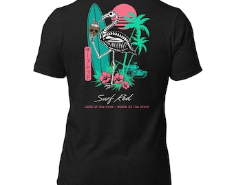 Battle Flamingo – Land der Freiheit – Heimat der Tapferen – Sportliches T-Shirt