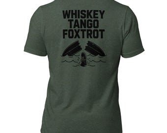 WTF? - T-Shirt mit sportlicher Passform