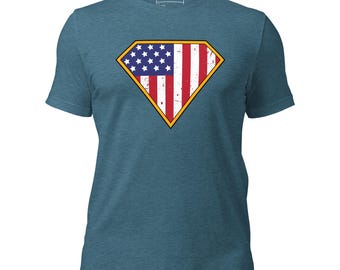 Super Patriot Surf Red Man - Sportliches T-Shirt