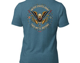 USA Army - This We'll Defend - Athletic Fit T-shirt