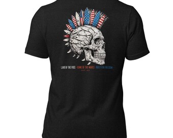 Land der Freiheit. Heimat der Wellen. Geschaffen für die Freiheit. – Sportliches T-Shirt