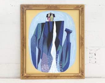 UP Paradise Falls Print 16" x 20" (THE ORIGINAL)