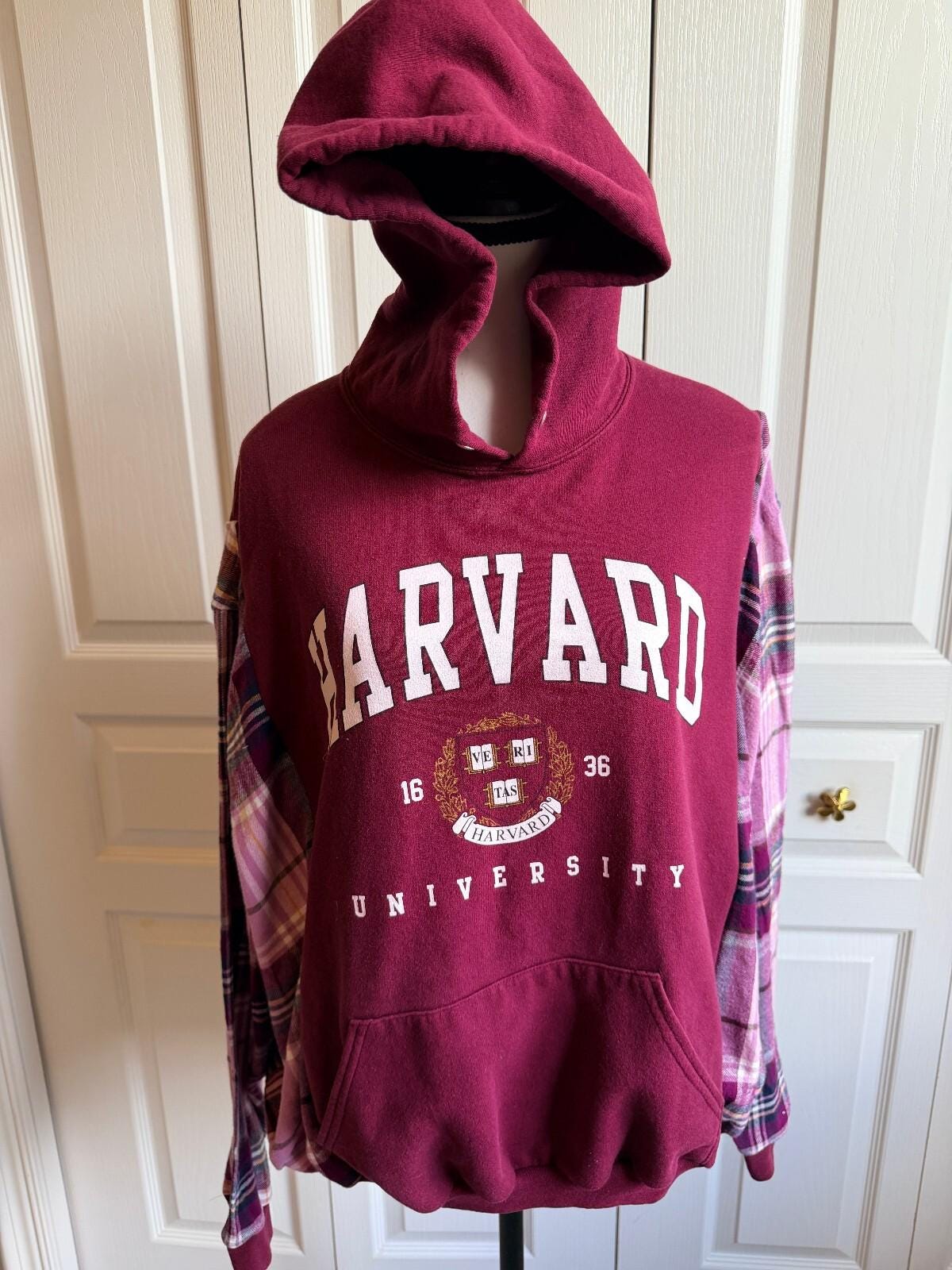 Pink Harvard Sweatshirt - Etsy