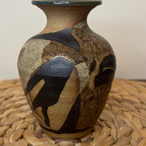 Vintage Andrew Kammidge vase, Canadian studio pottery