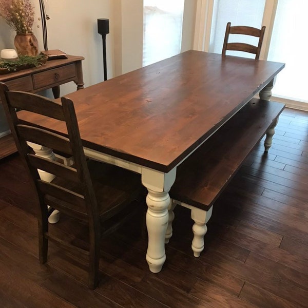 Hand-Crafted Farmhouse Table