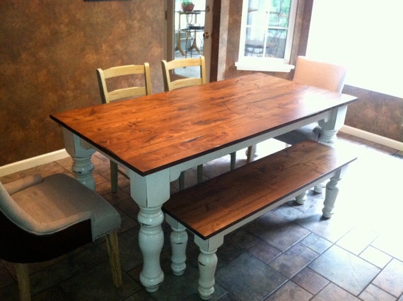 Hand crafted Farmhouse Table Etsy Ireland