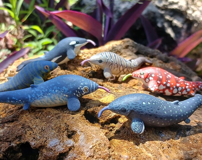 Cute Basilosaurus Figure Etsy