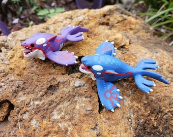 Scultura in resina di Kyogre