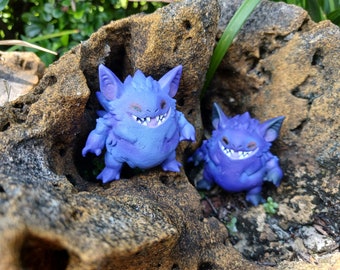 Figura in resina di Gengar Gremlin