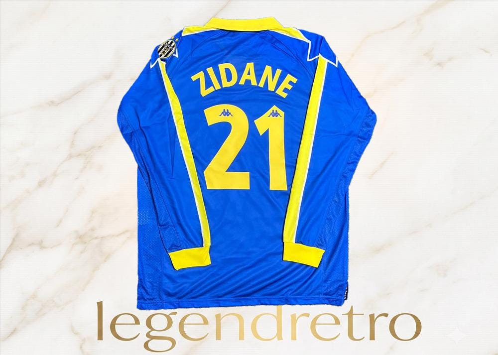 Zidane Jersey Juventus - Etsy