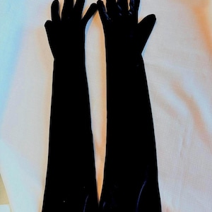 80s Long Gloves - Etsy