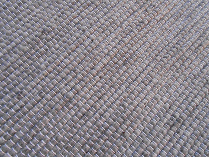 VERMONT WOVEN 2x5Wool Rug Grey