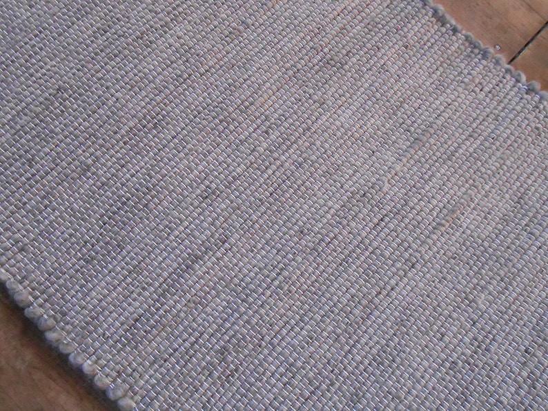 VERMONT WOVEN 2x5Wool Rug Grey