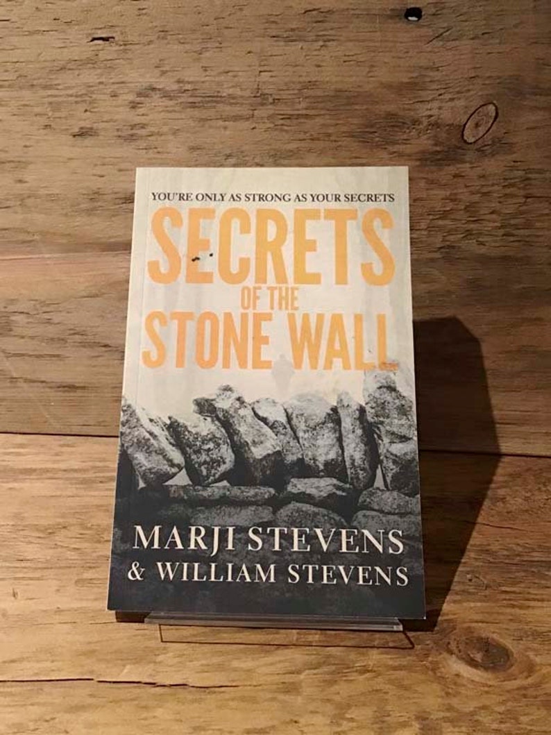 book for ages 10 and up, Secrets of the Stone Wall, by Marji Stevens and William Stevens