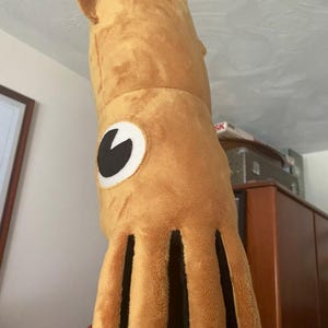 4&#39; Baby Giant Squid Plush - four Feet of Cuddly Cephalopod Finished and Ready to ship to you!