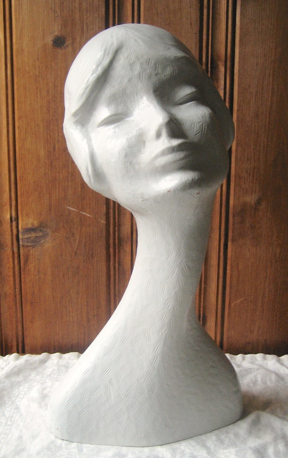 Items similar to Graceful Swan Neck Mannequin True Vintage Female