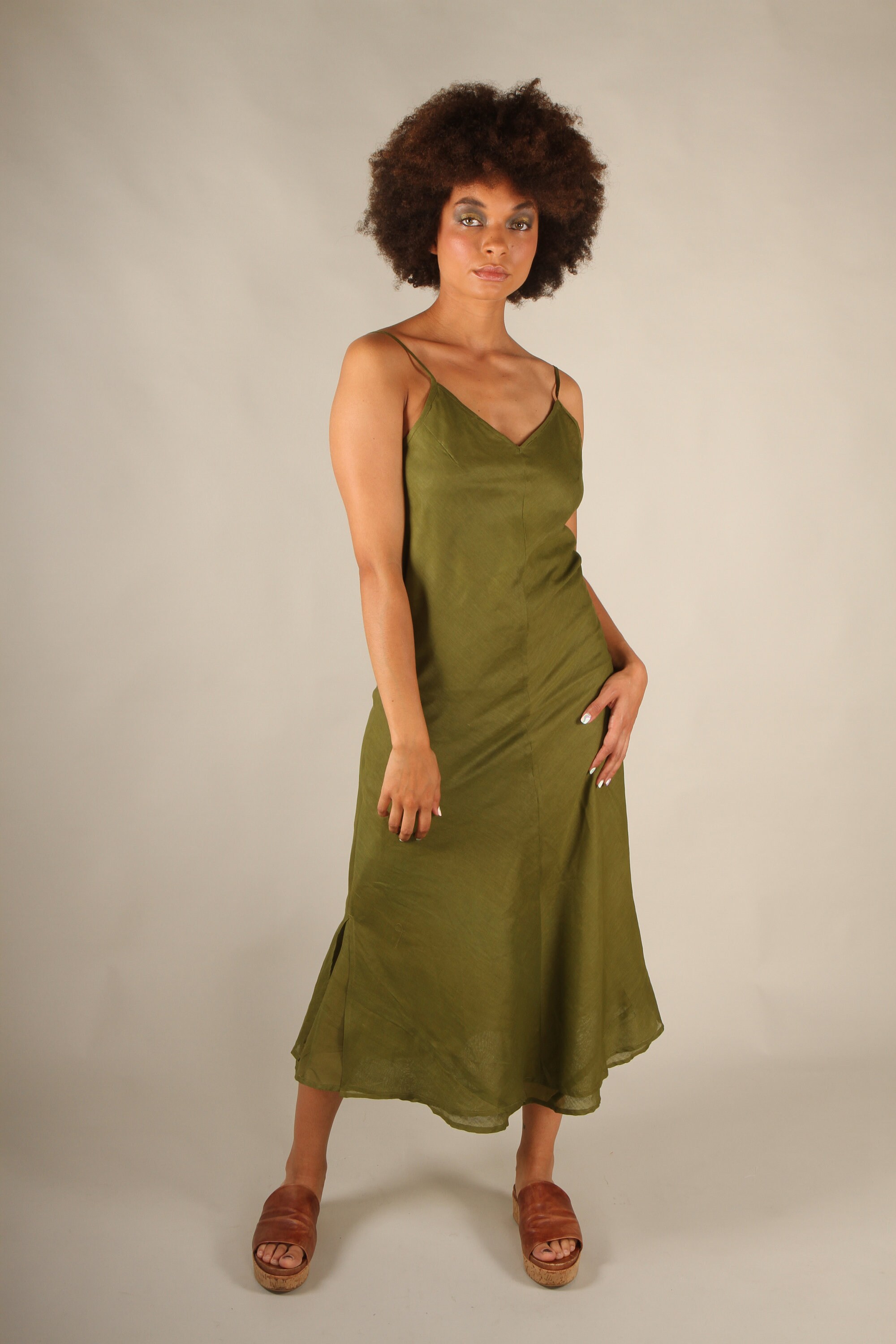 cotton bias cut dress Cotton Voile Slip Dress, Bias Cut Summer Sundress