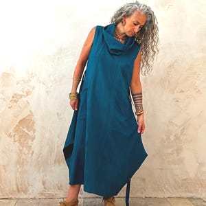 Funky Linen Dresses - Etsy UK