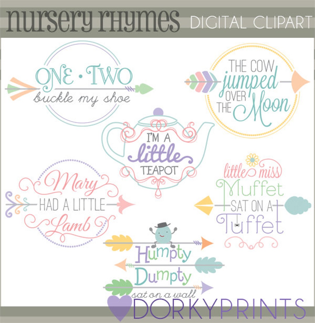 Nursery Rhyme PNG Clipart personal and Limited Commercial Use Nursery