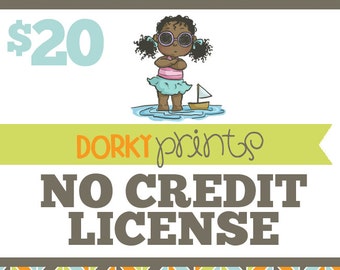 Dorky Prints KEIN KREDIT ERFORDERLICH Kommerzielle Lizenz