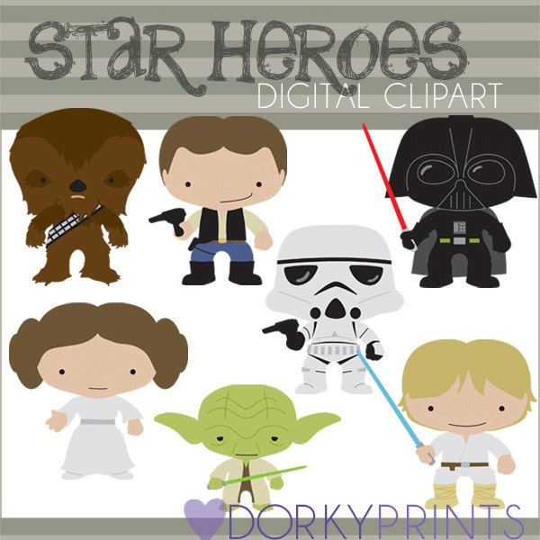Star War Clip Art - Etsy