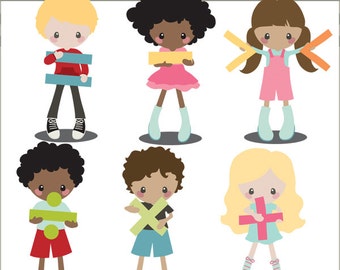 Math Clipart -Personal and Limited Commercial Use- back to school clip art, classroom clipart