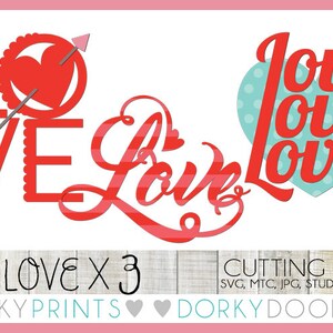 Valentine Cuttable Files, Love with Arrow and Hearts -For Cutting Machines - svg, mtc, jpg, studio 3, and dxf files, Valentine&#39;s Day SVG
