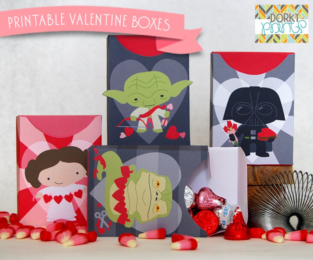 Valentine Printable DIY - Printable Party Supplies - Valentines ...