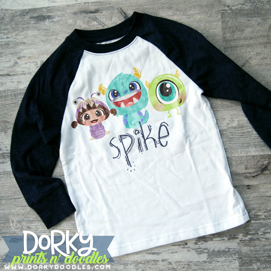 Watercolor Monster T-Shirt