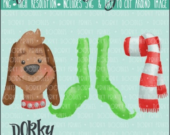 Grumpy Christmas Trio Watercolor PNG Artwork - Digital File - for transfer, sublimation, planners, cookies, and crafts