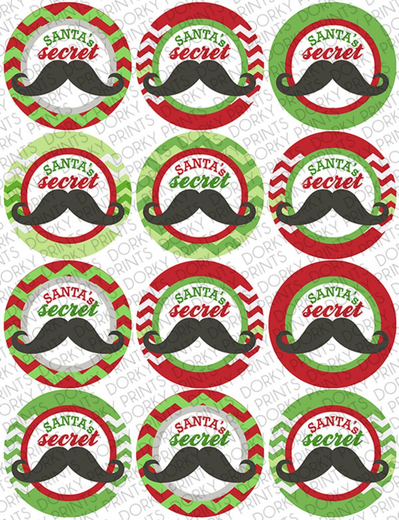 Christmas Printable Circle Tags PDF Printable Party Supplies Etsy Christmas Printable Circle Tags PDF Printable Party Supplies Etsy