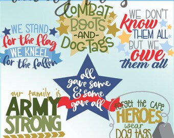 Militärische Held Clipart Set - persönliche und begrenzte kommerzielle Nutzung - niedlich und ehrenhaft emilitary ClipArt