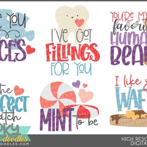 Valentine Puns Clipart -Personal and Limited Commercial Use- Cute and Fun Valentine&#39;s Day Cards Clip Art