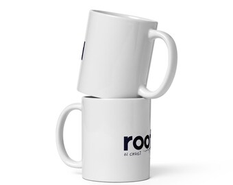 Taza de café «Enraizada en Cristo» — Taza de regalo de fe